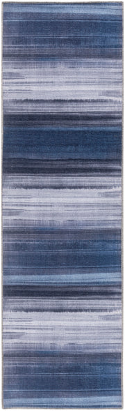 Launder LDR01 Navy Rug - Runner