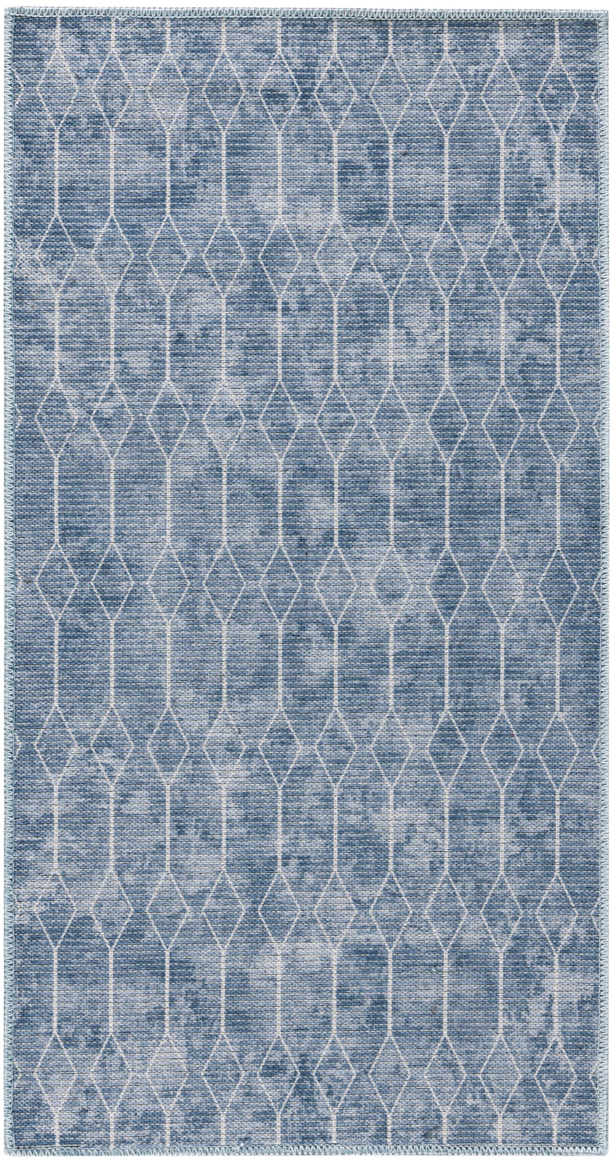 New Concept Washables SR107 Blue Rug - Rectangle