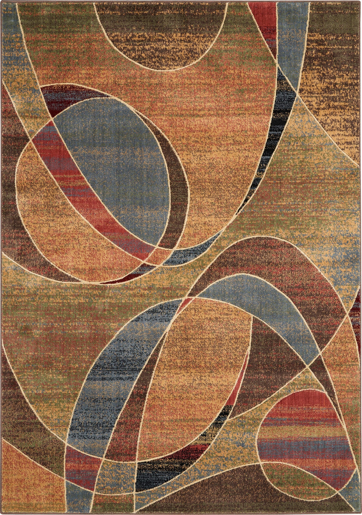Expressions XP07 Multicolor Rug - Rectangle