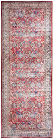 Fulton FUL09 Red Rug - Runner