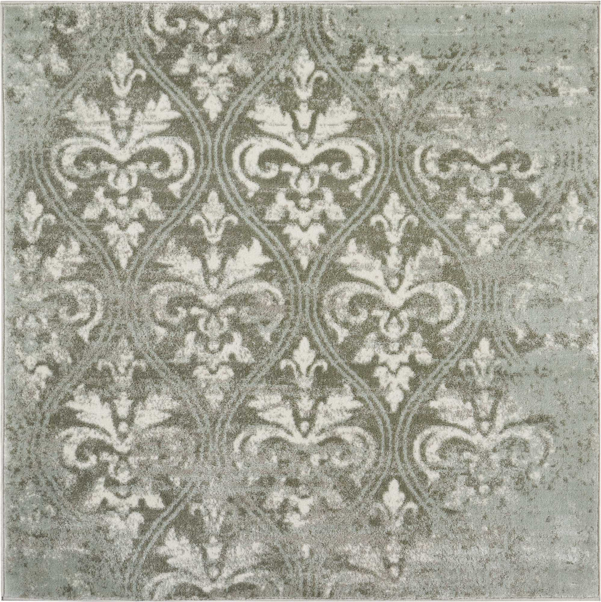 Euphoria EUP06 Grey Rug - Square