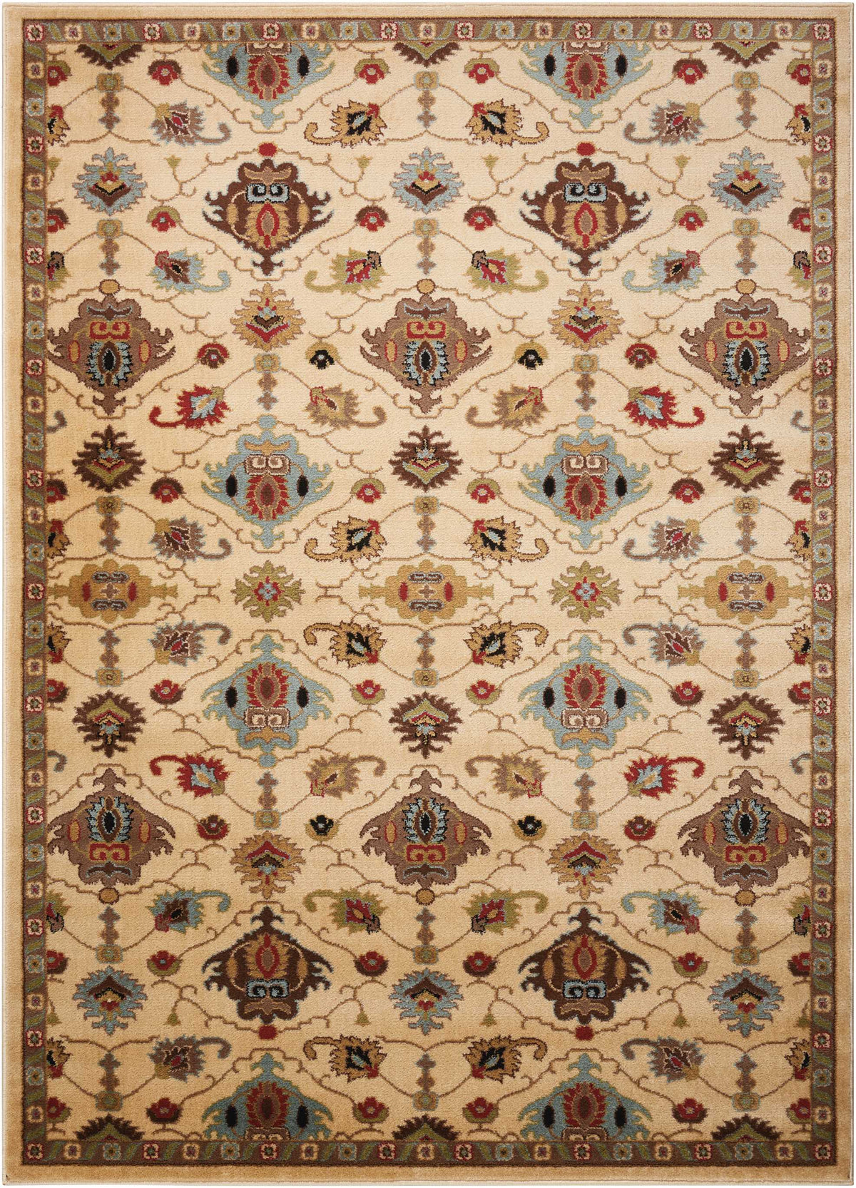 Delano DEL02 Ivory Rug - Rectangle
