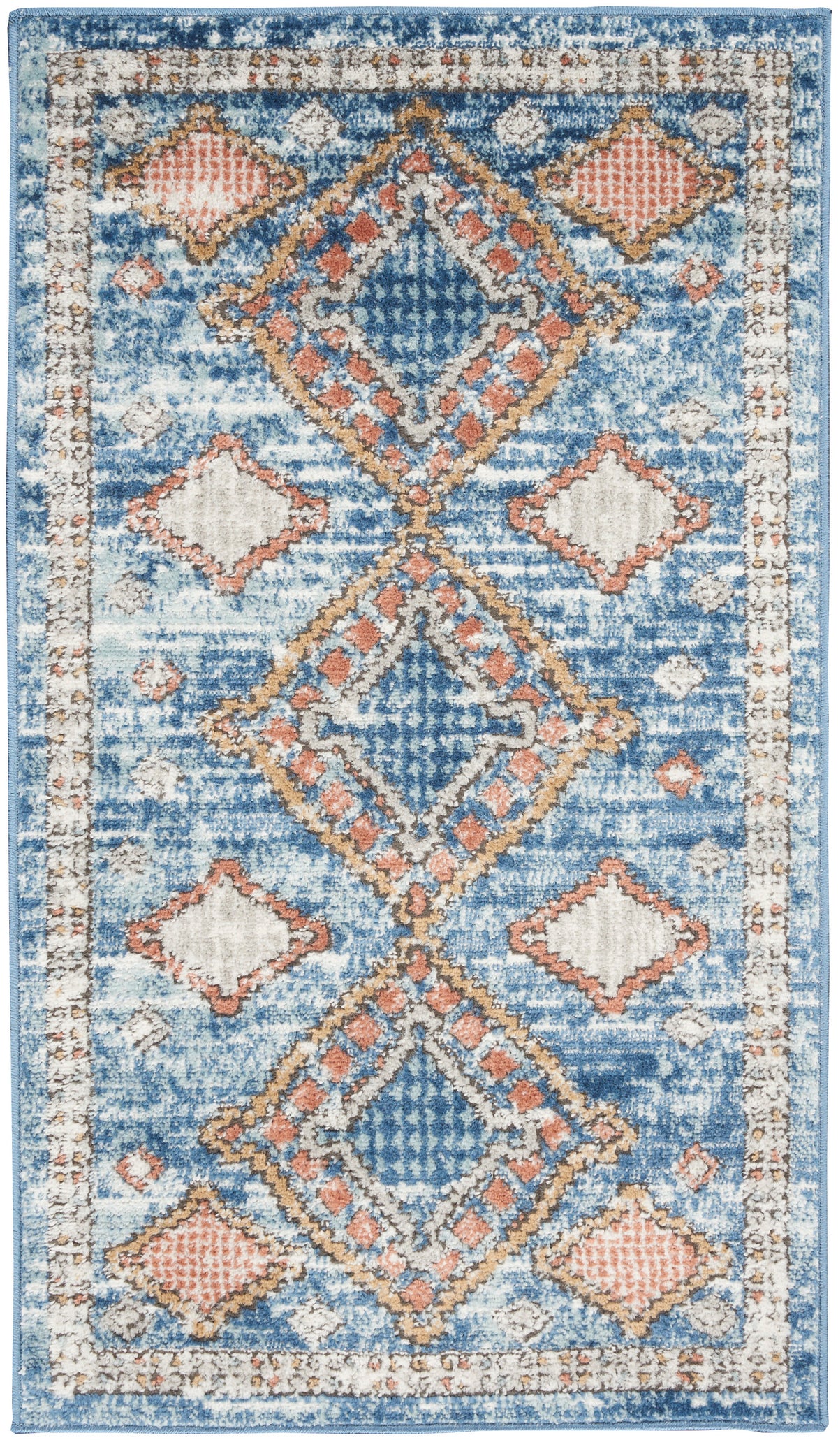 Quarry QUA14 Blue Rug - Rectangle
