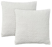 Lifestyle ZH225 White 18" x 18" Set of 2 Throw Pillows