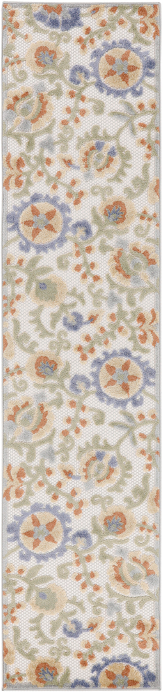 Aloha ALH17 Ivory Blue Rug - Runner