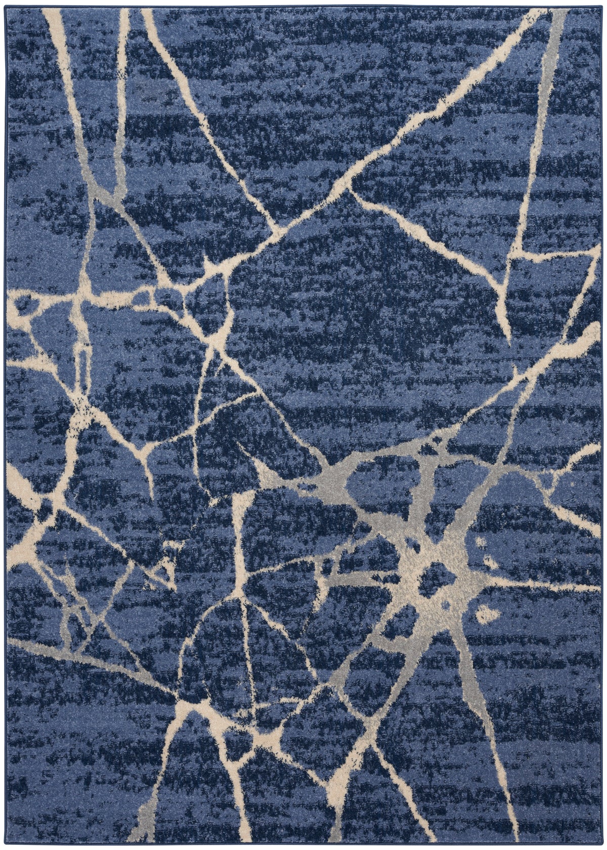 River Flow RFV05 Blue Rug - Rectangle
