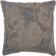 Luminescence E1199 Charcoal 18" x 18" Throw Pillows