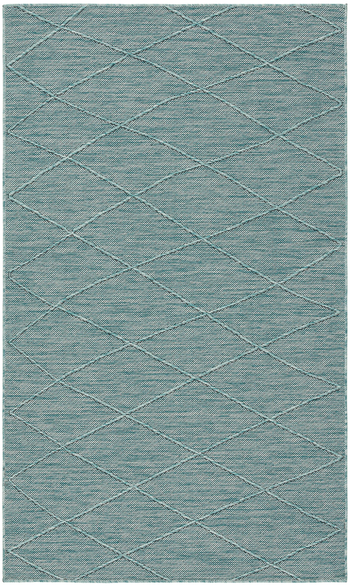 Washable Solutions WSL01 Aqua Rug - Rectangle