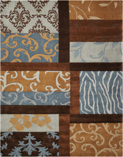 Contour CON11 Multicolor Rug - Rectangle