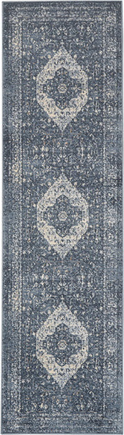 Malta MAI11 Navy Rug - Runner