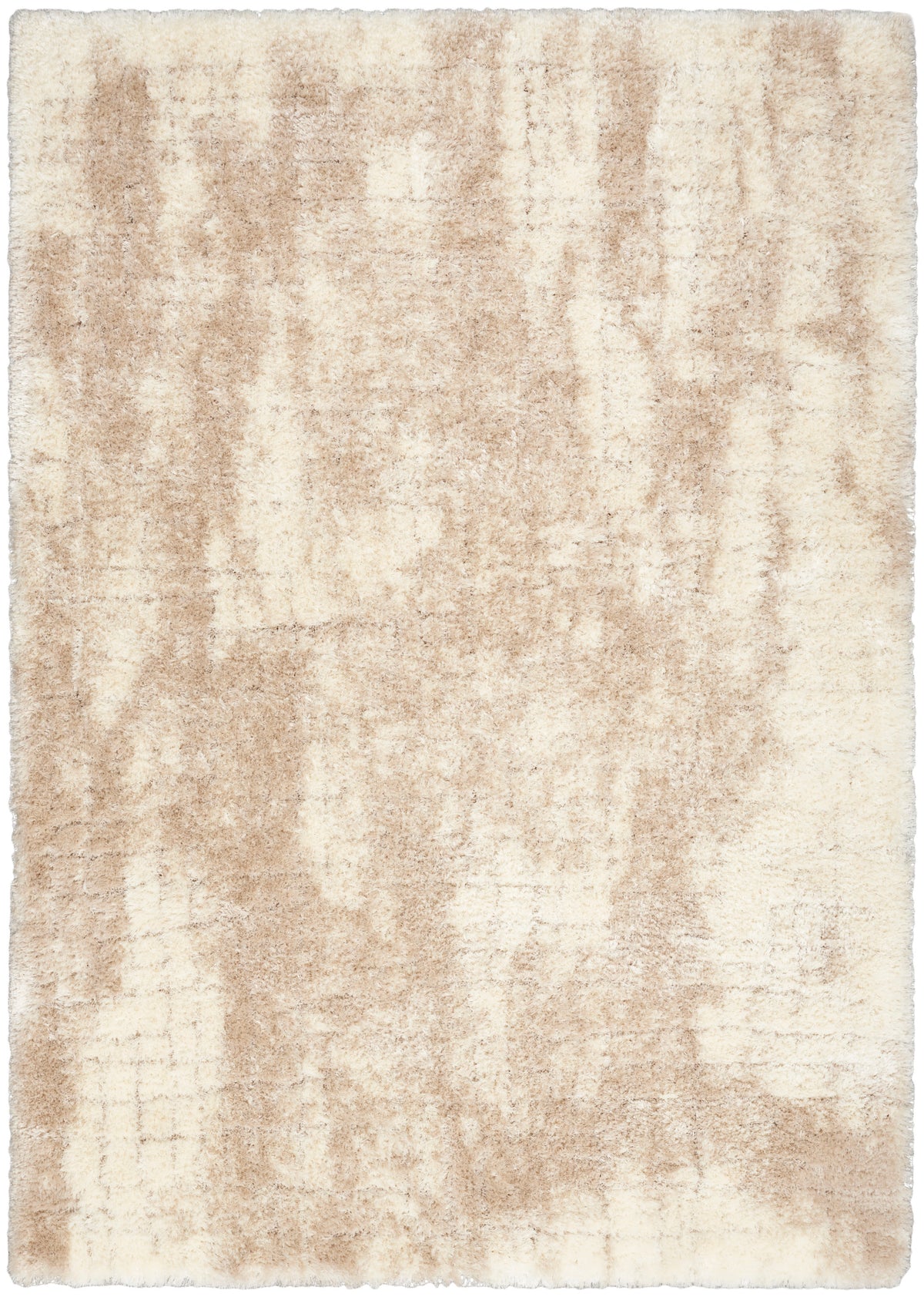 Dreamy Shag DRS01 Ivory Beige Rug - Rectangle