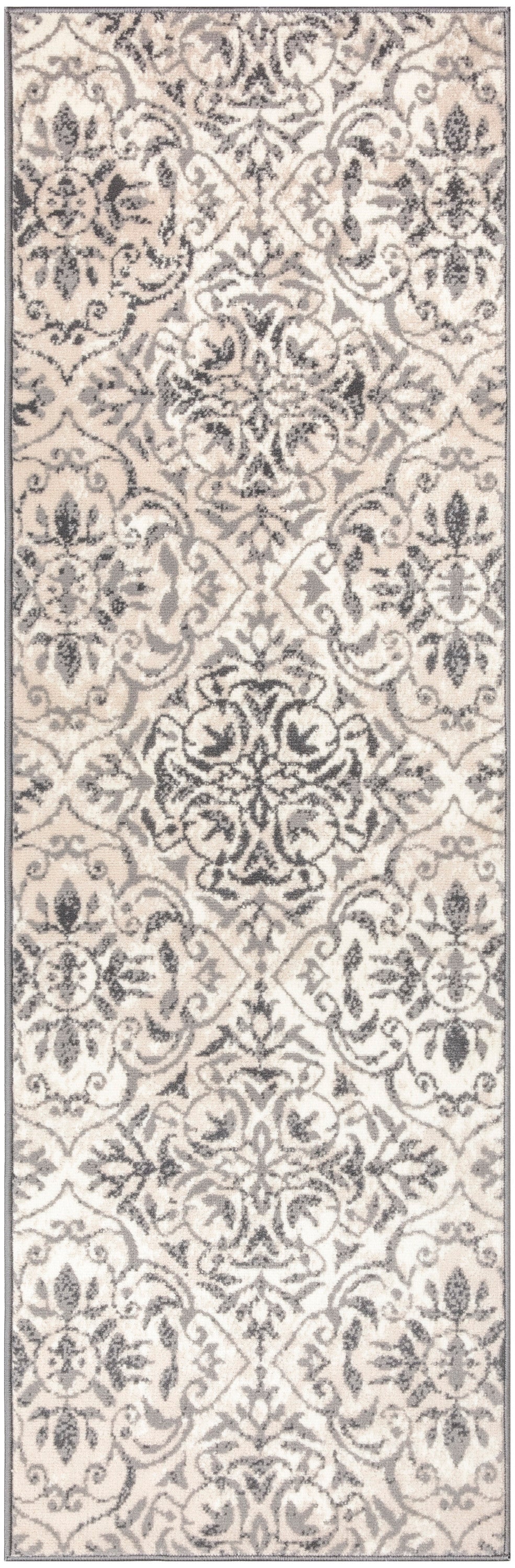 Jubilant JUB21 Ivory Grey Rug - Runner