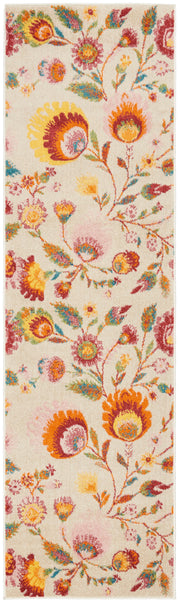 Allur ALR08 Ivory Multicolor Rug - Runner