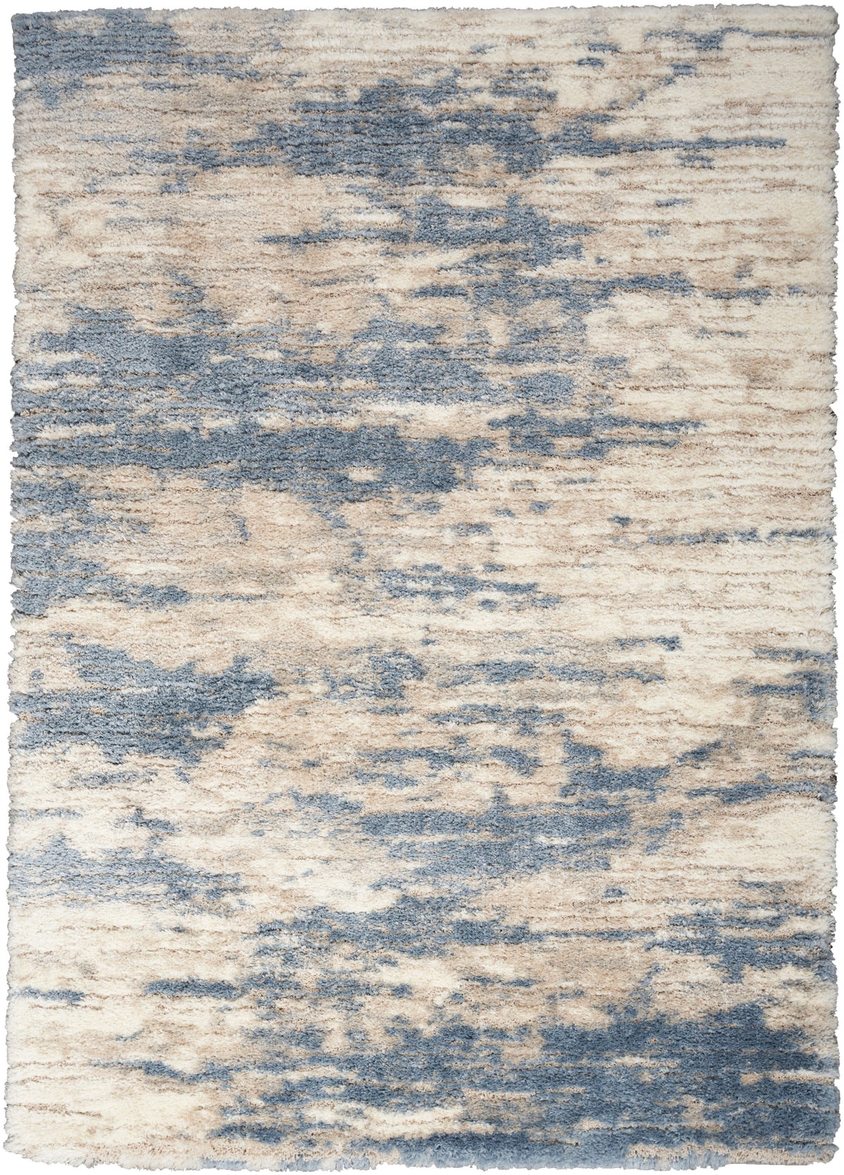 Dreamy Shag DRS10 Light Blue Grey Rug - Rectangle