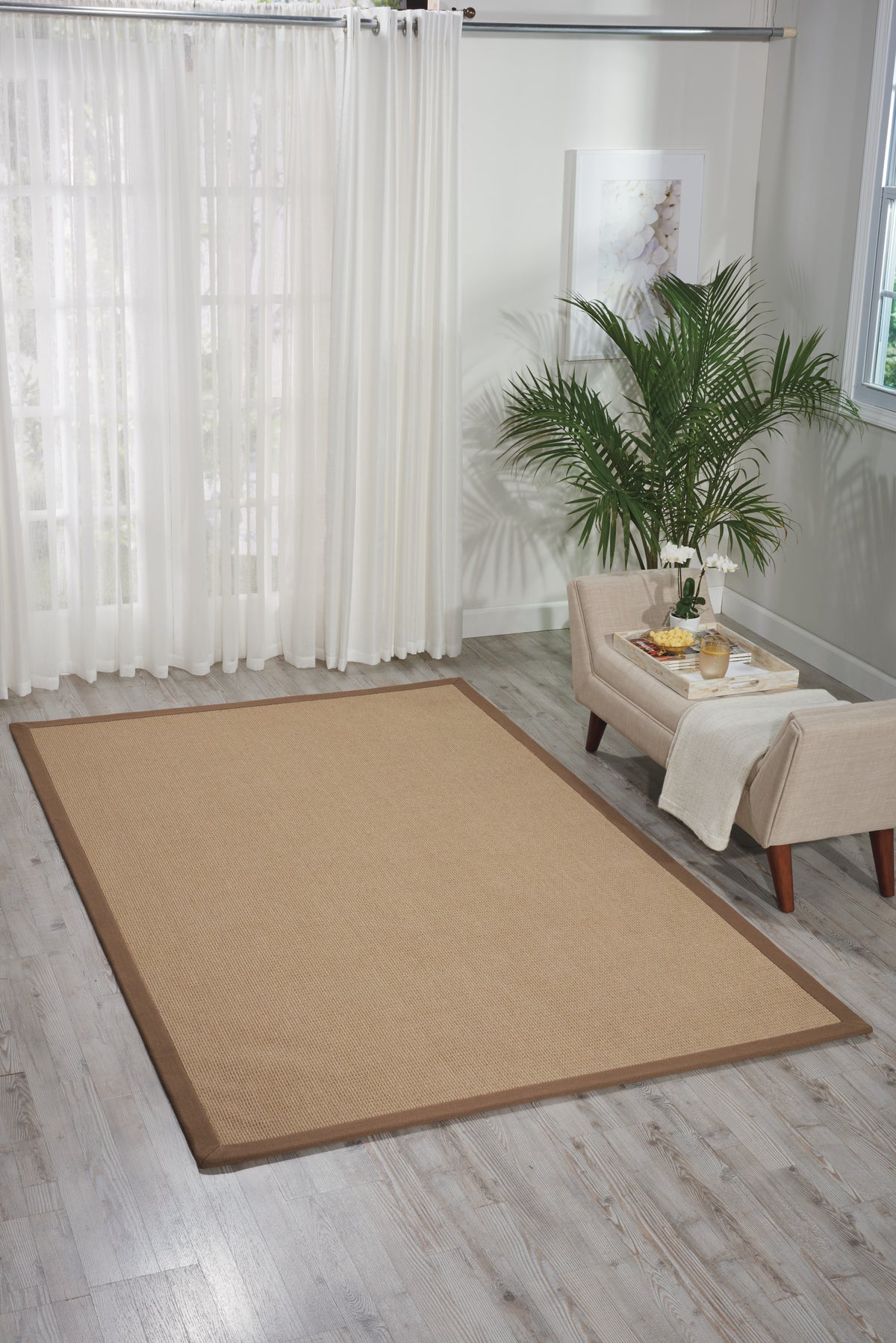 Sisal Soft SSF05 Hazelnut Rug - room scene