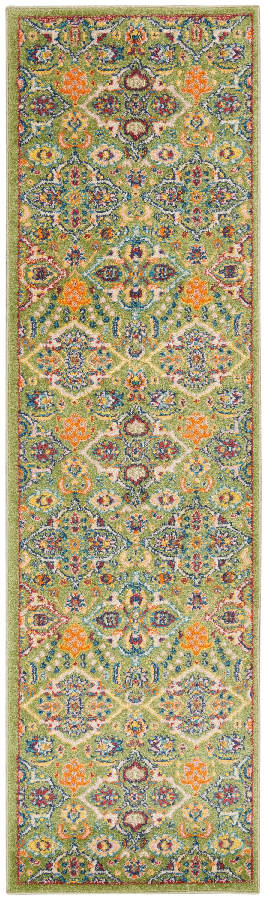 Allur ALR03 Sage Ivory Rug - Runner