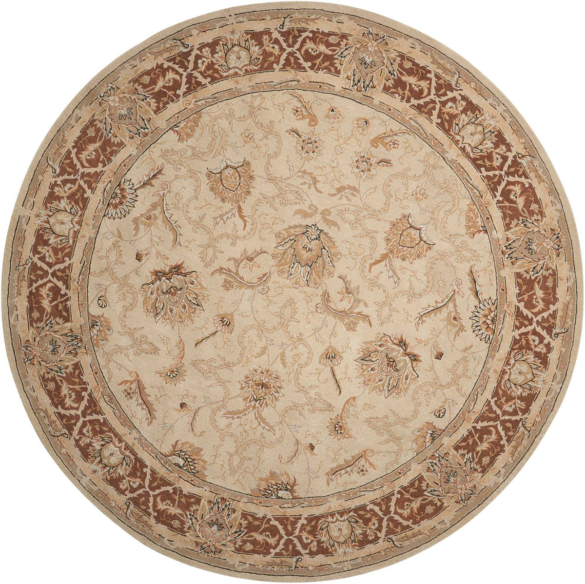 Heritage Hall HE27 Mist Rug - Round