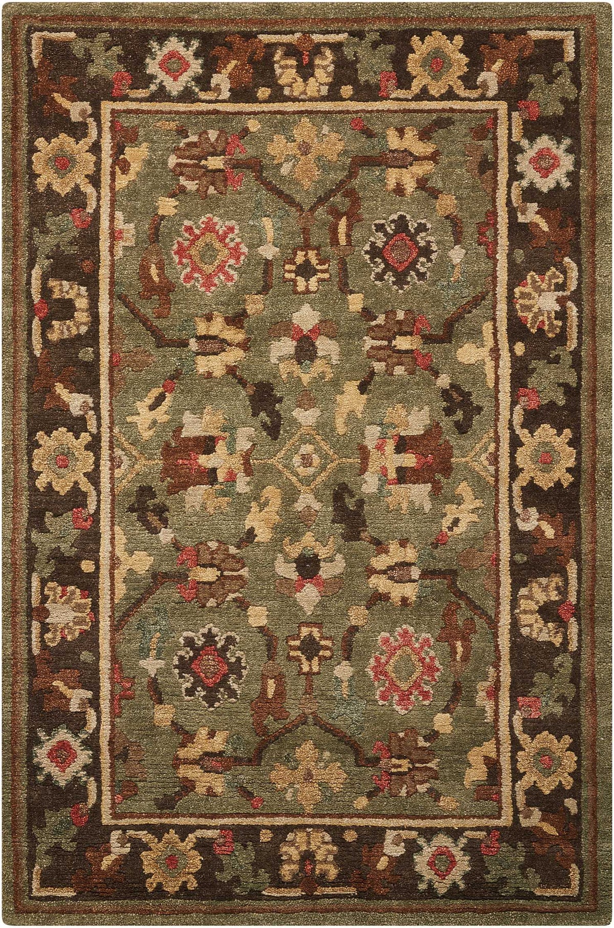 Tahoe TA10 Green Rug - Rectangle