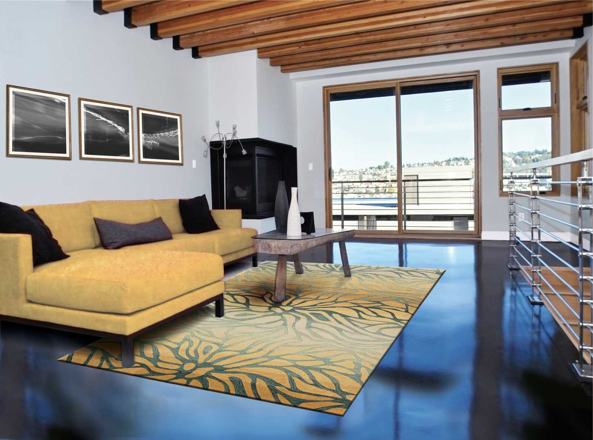 Contour CON25 Breeze Rug - room scene