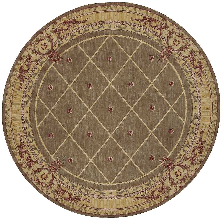 Ashton House AS03 Cocoa Rug - Round