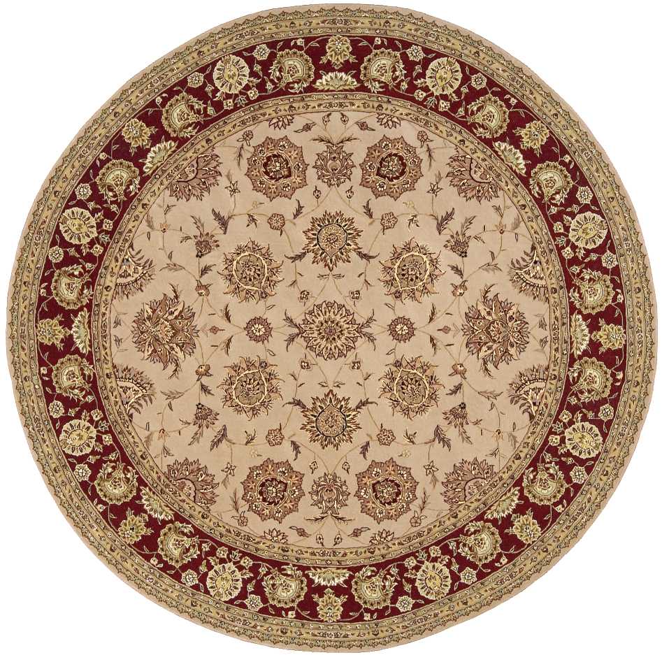 Nourison 2000 2205 Camel Rug - Round