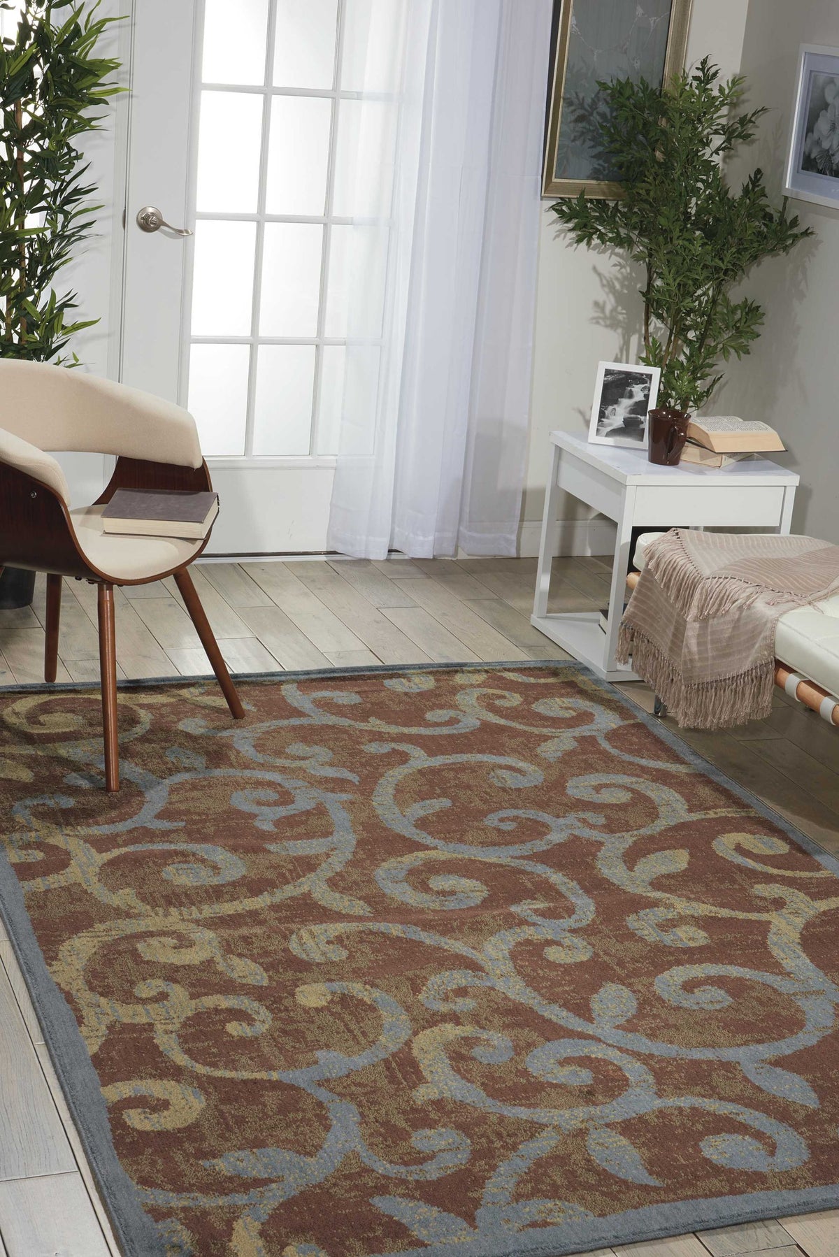 Expressions XP02 Multicolor Rug - room scene