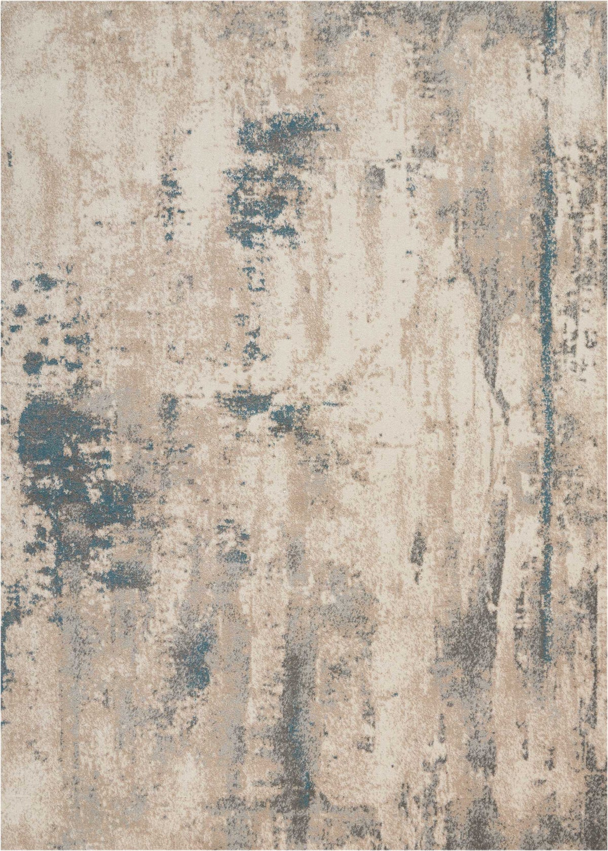 Maxell MAE17 Ivory Teal Rug - Rectangle