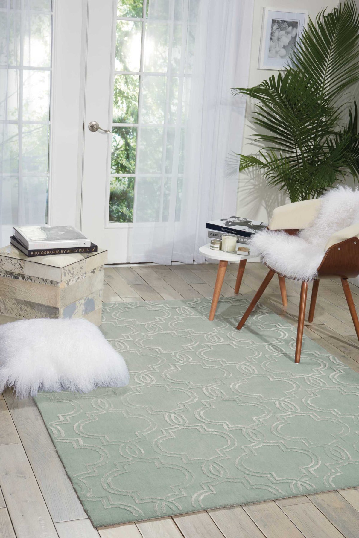Vita VIT12 Sage Rug - room scene