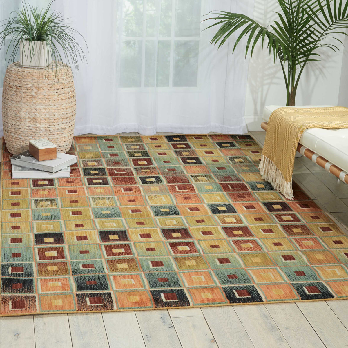Aristo ARS02 Multicolor Rug - room scene