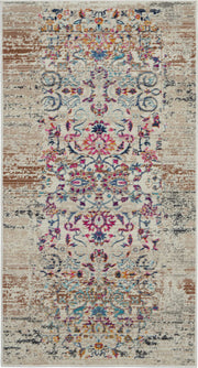 Vintage Kashan VKA02 Ivory Rug - Rectangle