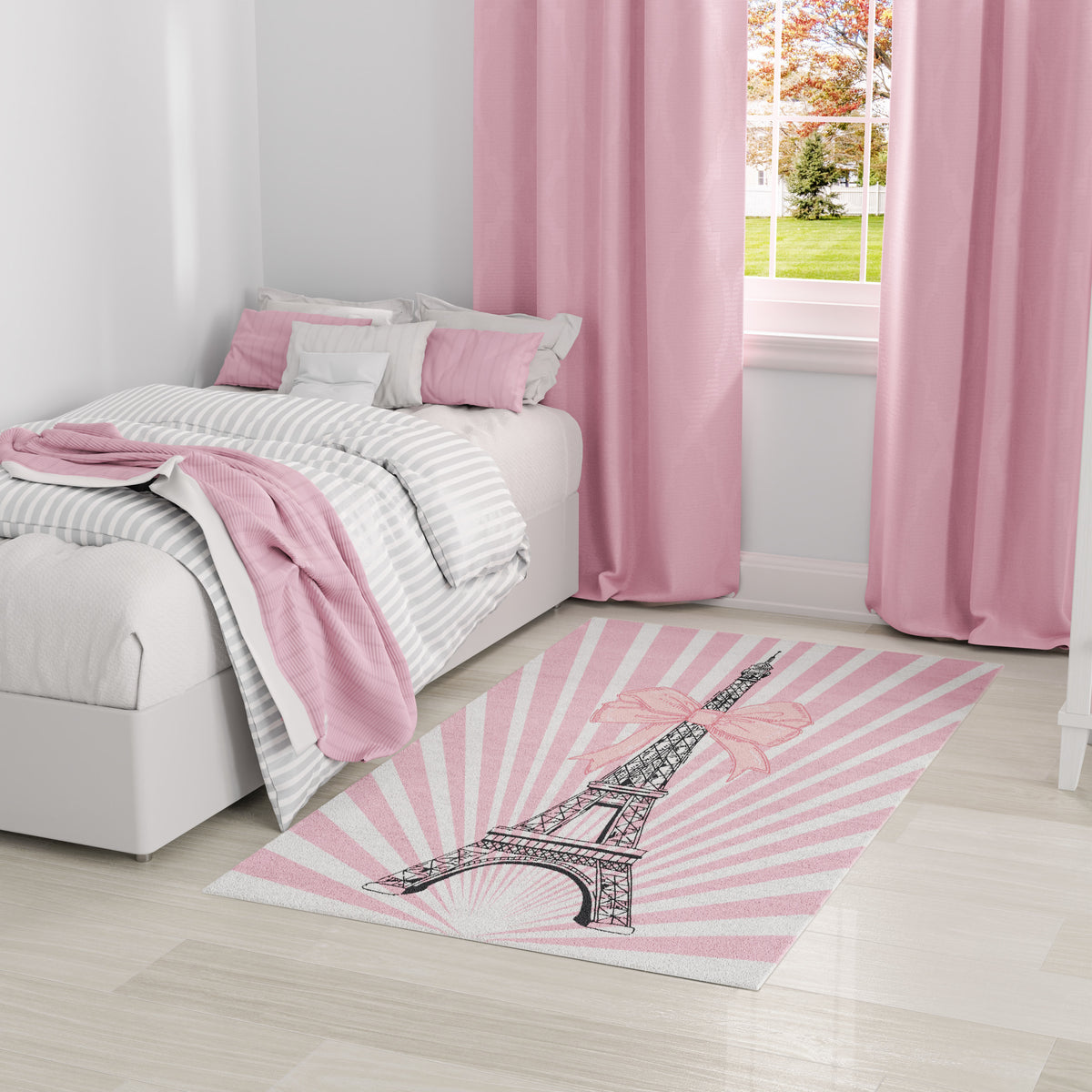 Imagination IMA17 Pink Rug - room scene