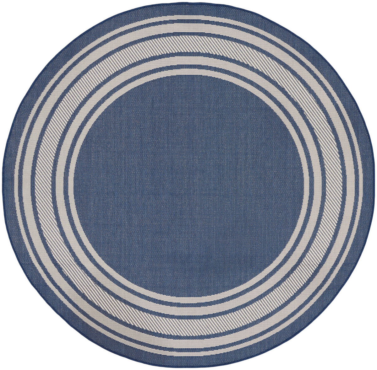 Horizon Indoor/Outdoor HOZ03 Navy Rug - Round