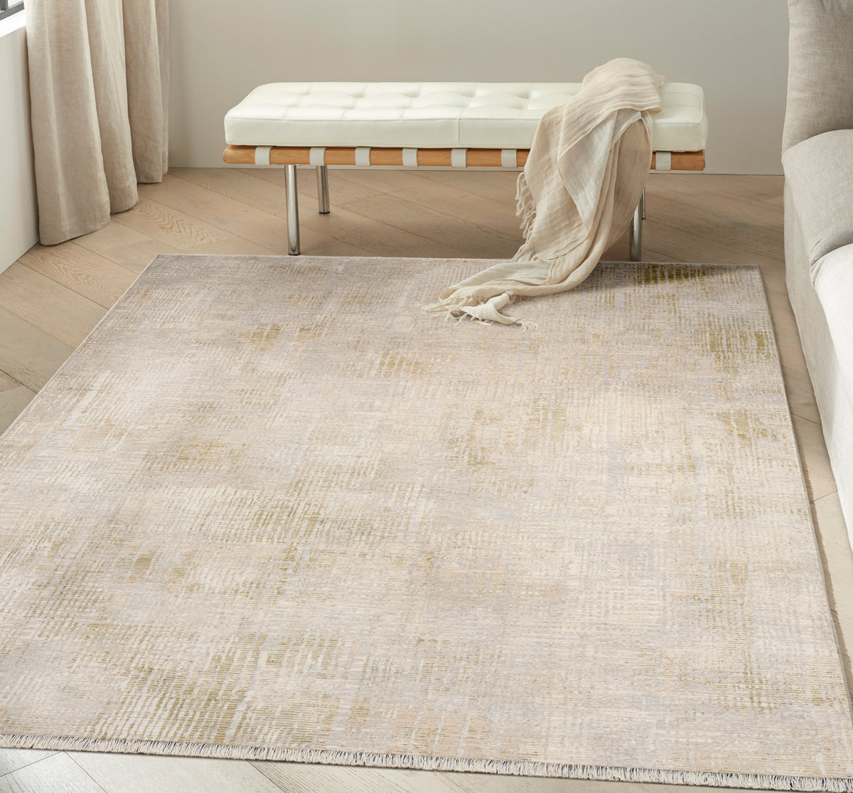 CK089 Drift DRF02 Grey Rug - room scene