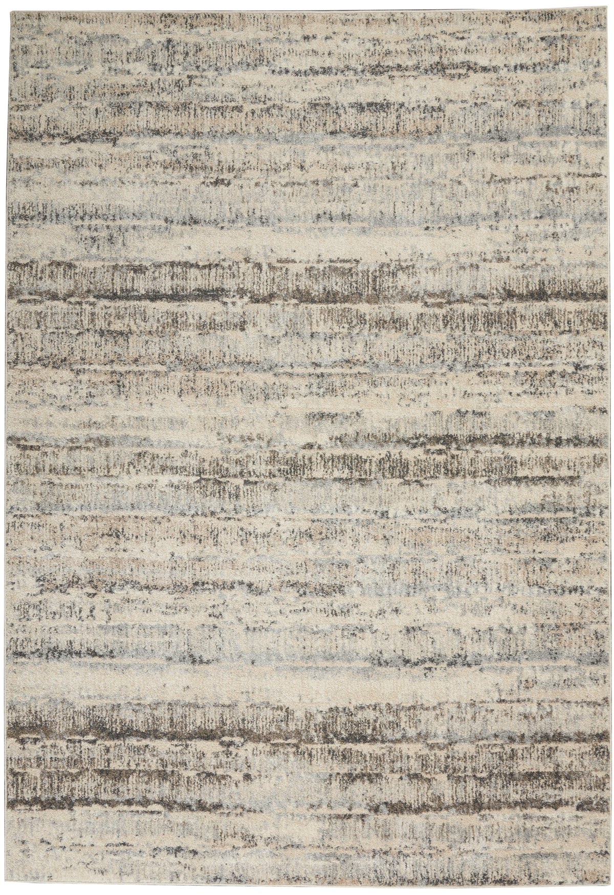 Etched CK73 Ivory Beige Rug - Rectangle