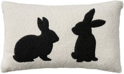 Pet Pillows & Access L0492 Black 12" x 21" Throw Pillows