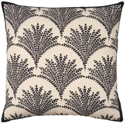 Outdoor Pillows VJ245 Black 18" x 18" Throw Pillows
