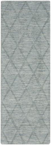 Wool Haven WOH01 Blue Rug - Runner