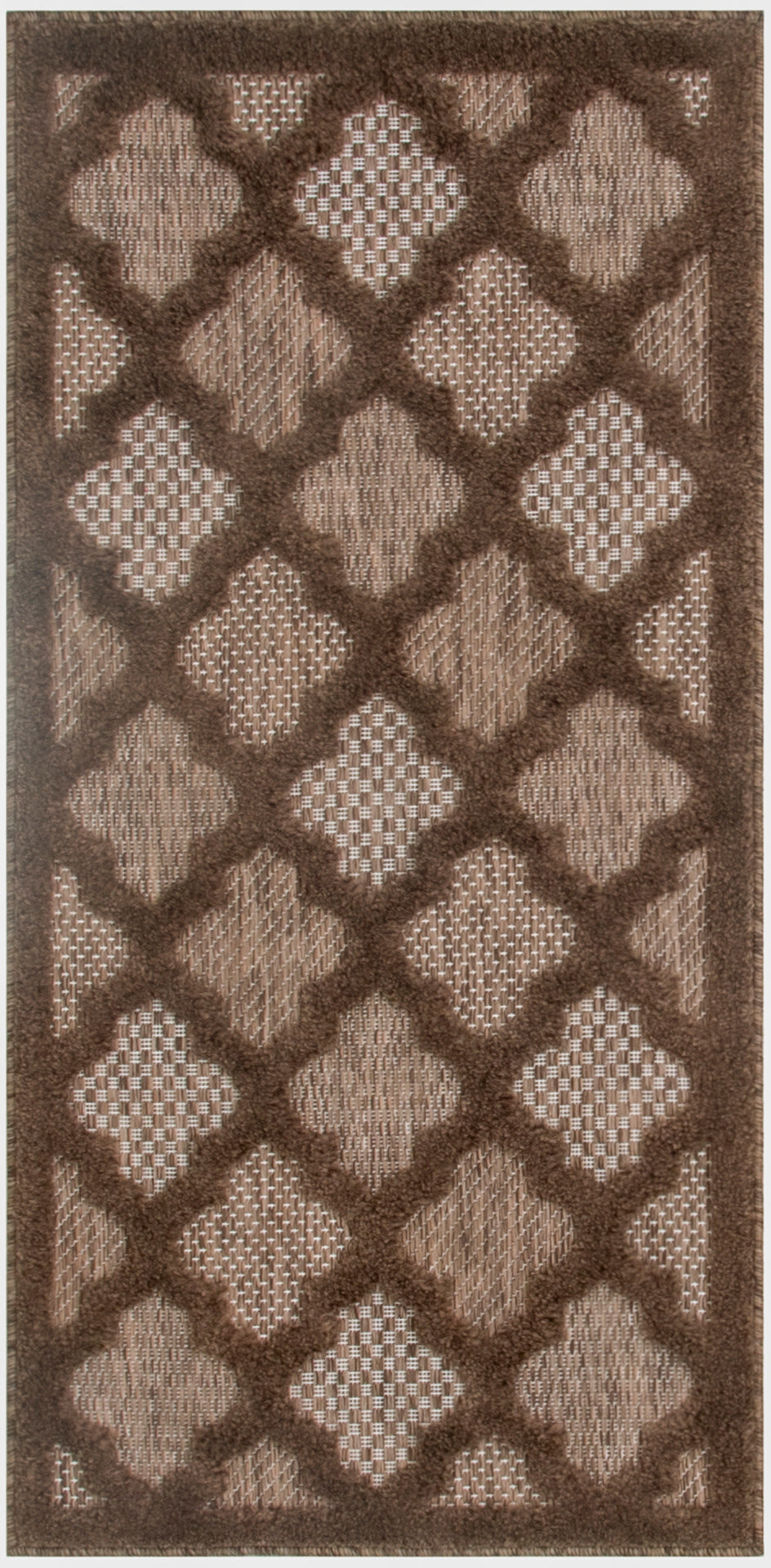 Easy Care NES01 Brown Rug - Rectangle