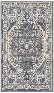 Quarry QUA18 Navy Ivory Rug - Rectangle