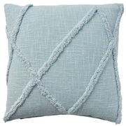 Lifestyle SH018 Light Blue 18" x 18" Throw Pillows