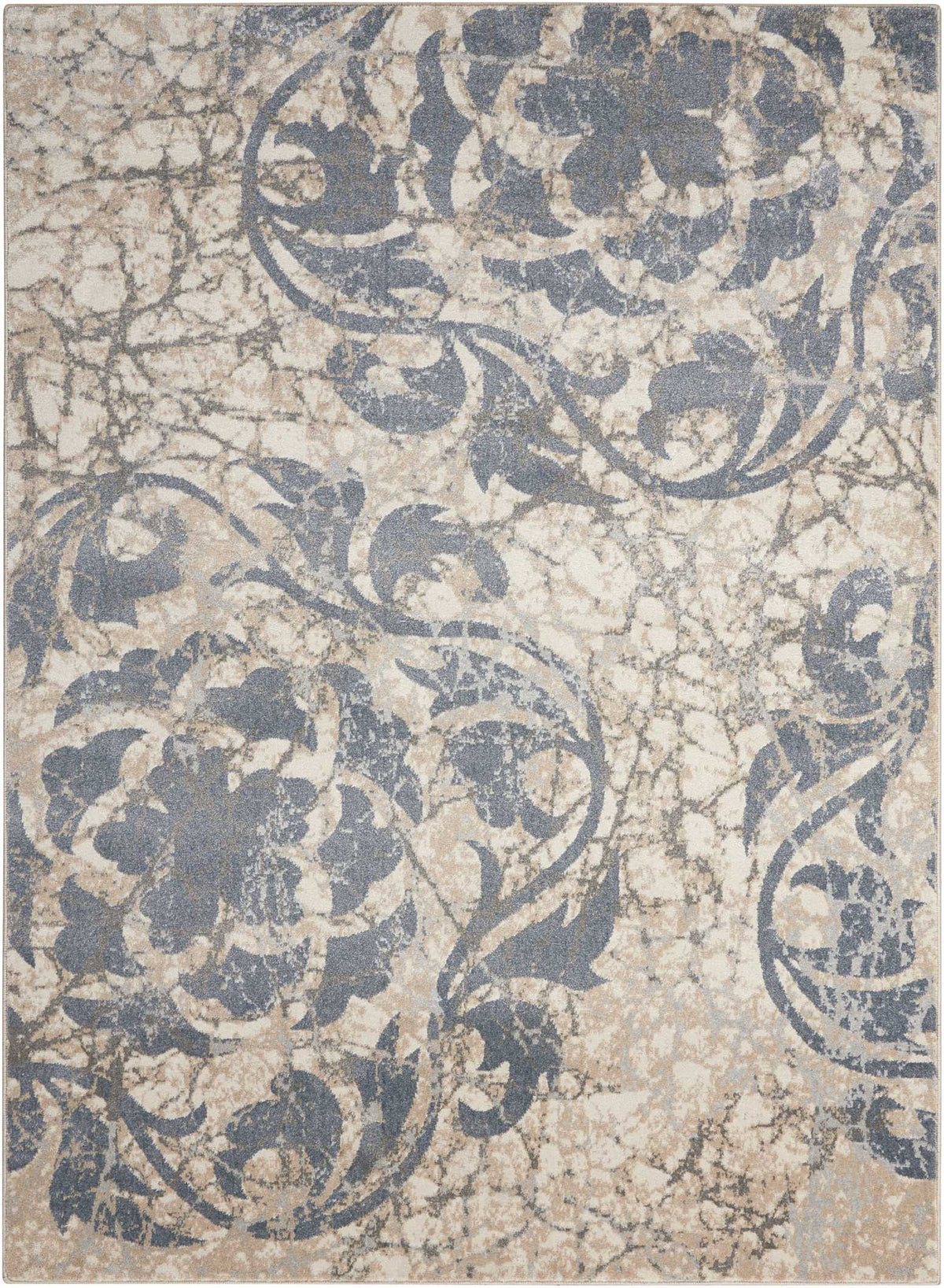 Maxell MAE10 Ivory Blue Rug - Rectangle