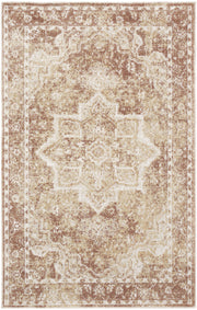 Astra Machine Washable ASW12 Rust Rug - Rectangle