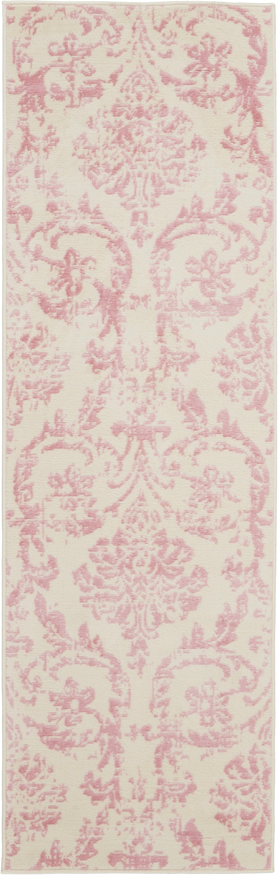 Jubilant JUB09 Ivory Pink Rug - Runner