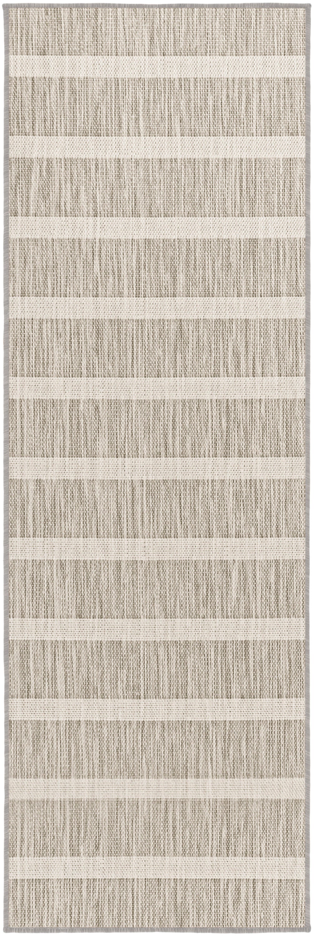 Positano POS03 Grey Ivory Rug - Runner