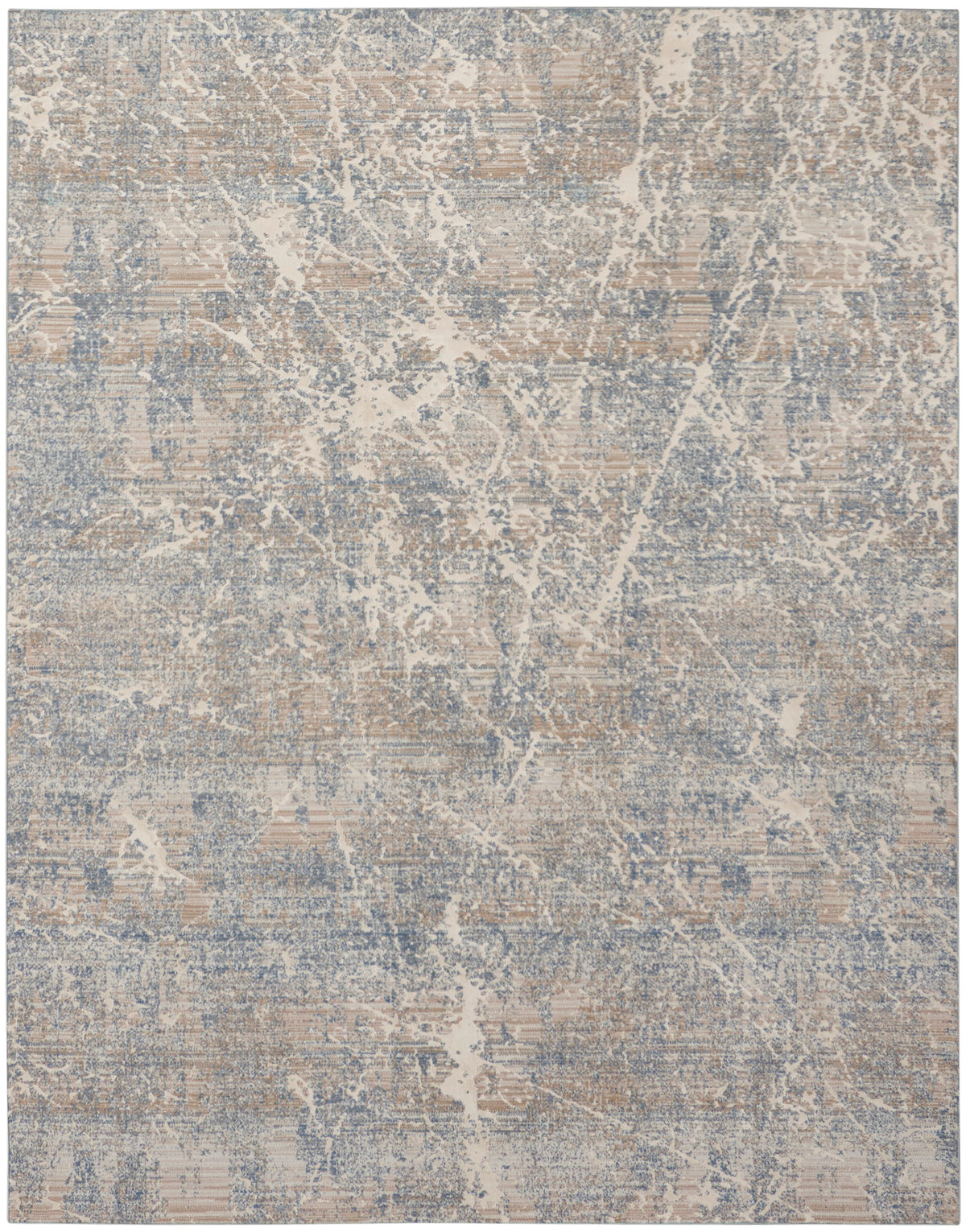 Exhale EXL02 Beige Blue Rug - Rectangle