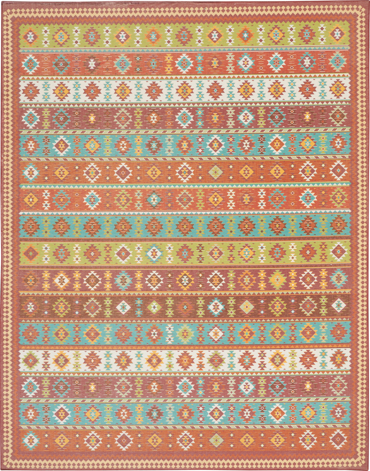 Madera MAD08 Light Orange Rug - Rectangle