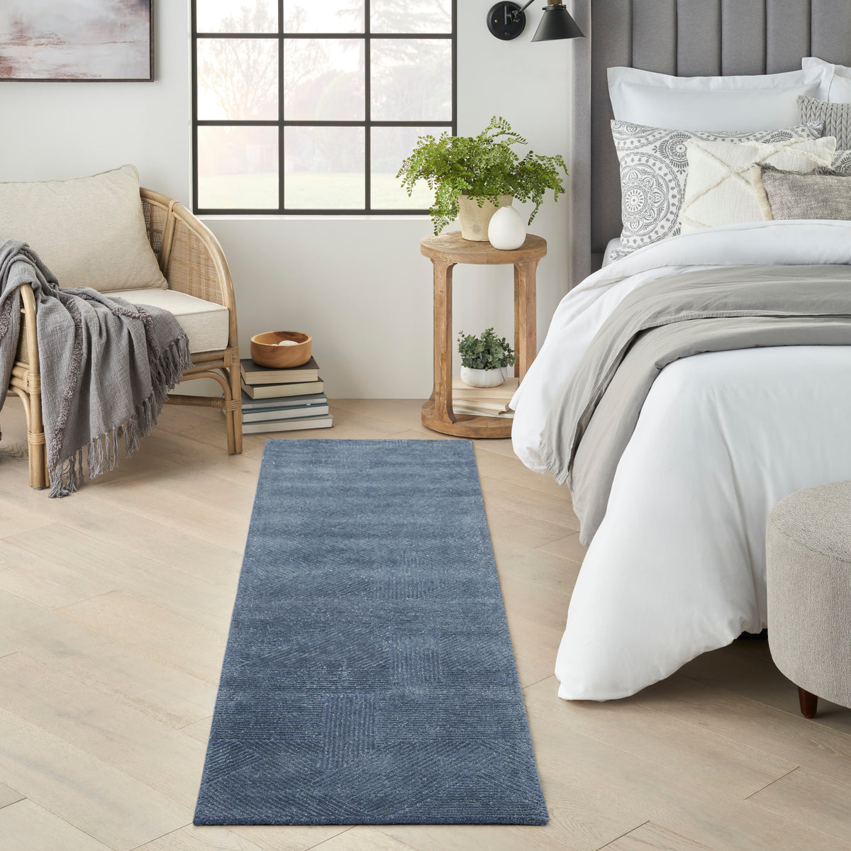 Ma30 Star SMR01 Blue Rug - room scene
