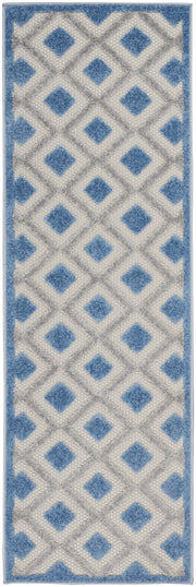 Aloha ALH26 Blue Grey Rug - Runner