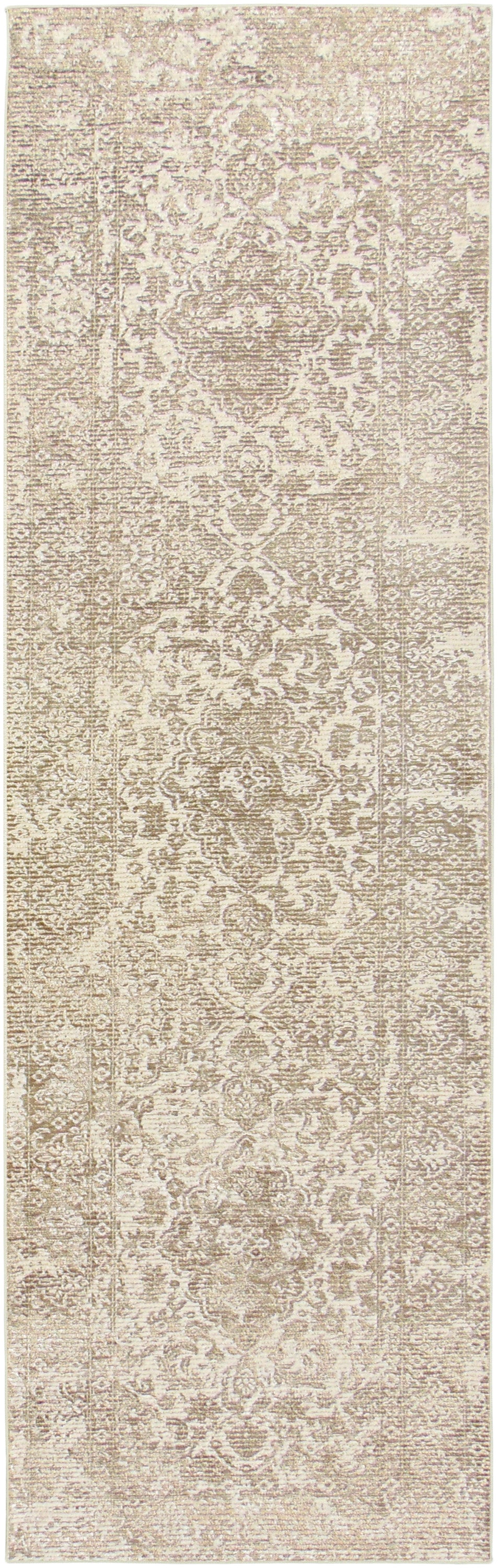 Azalea AZA01 Ivory Beige Rug - Runner