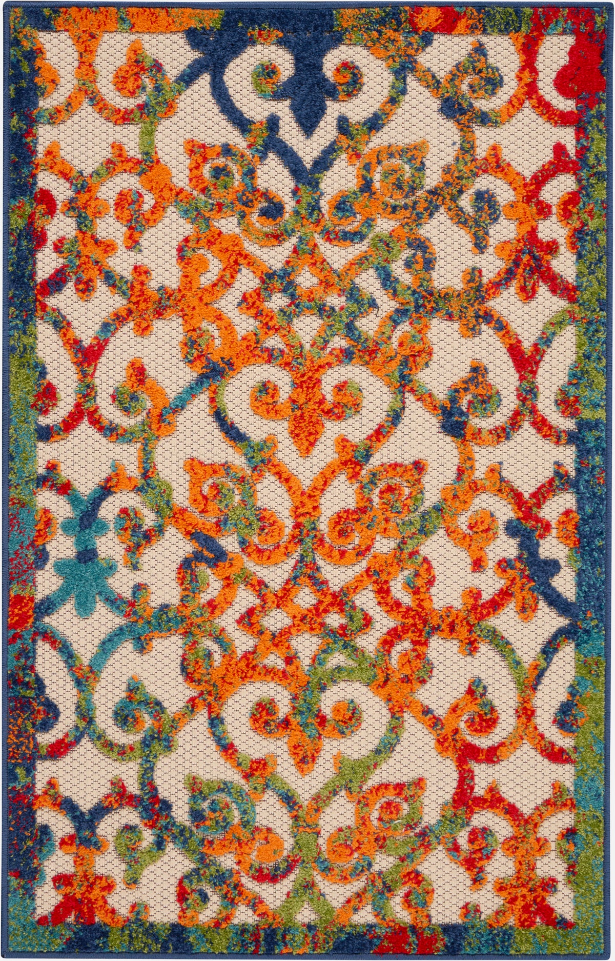Aloha ALH21 Multicolor Rug - Rectangle